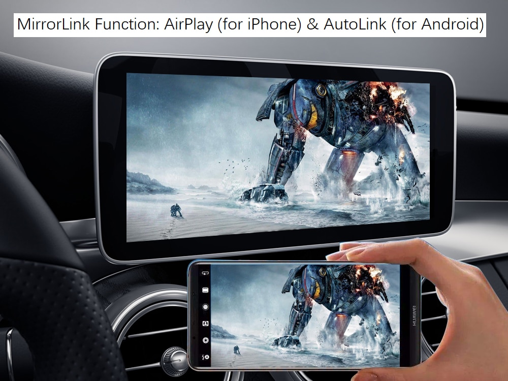 Wireless Apple CarPlay Android Auto Interface for BMW i3 I01 NBT System 2012-2017 with Mirror Link AirPlay Car Play Function