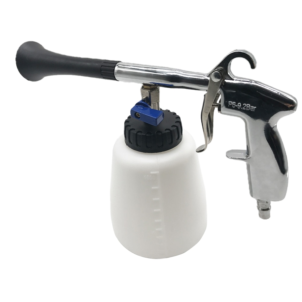 Car Dry Cleaning Gun High Pressure Washer Water Gun Tornado Interior Dry Cleaning With Brush For Car Wash Cleaning Tools